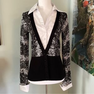 Inc International Concepts Top Cardigan Sweater Size Small